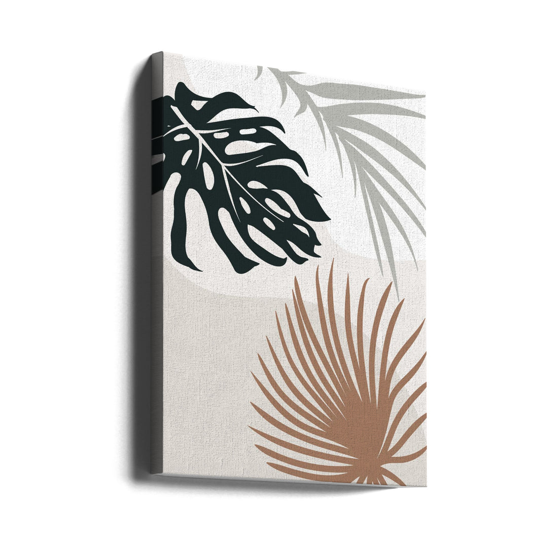 Tropical Leaves No3 by Ksanakalpa | Botanical Palm Pattern, Large Canvas Wall Art Print | Artsy Earth