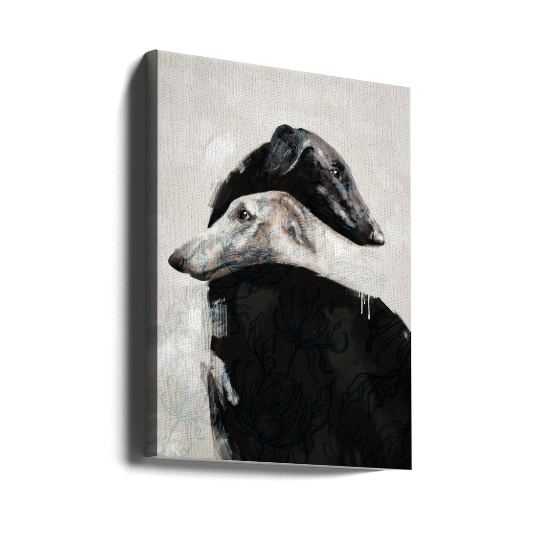 At All Times III by Gabriella Roberg | Tender Animal Painting, Large Canvas Wall Art Print | Artsy Earth