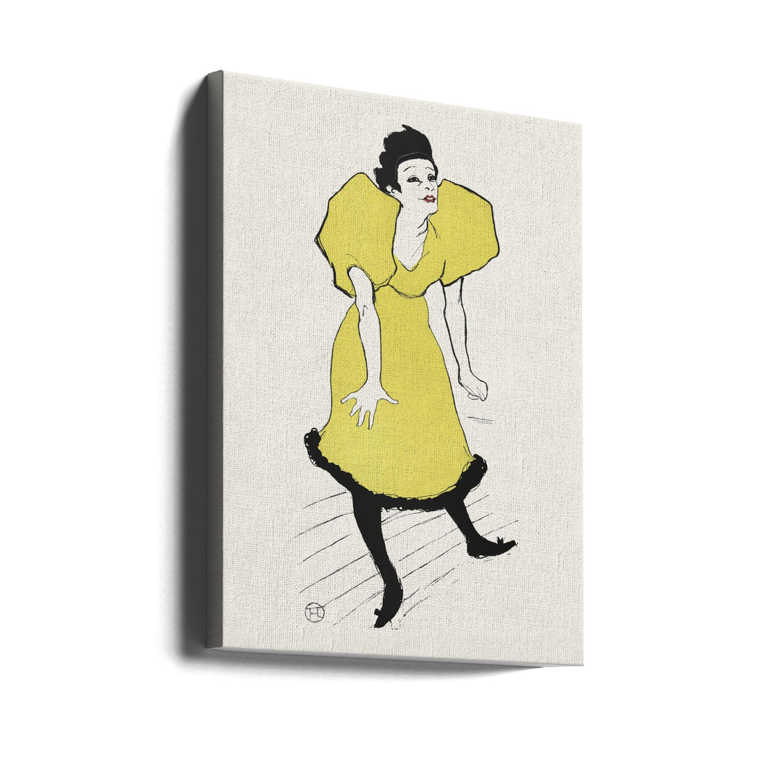 Dancer Portrait by Toulouse Lautrec | French Dance Portrait, Large Canvas Wall Art Print | Artsy Earth