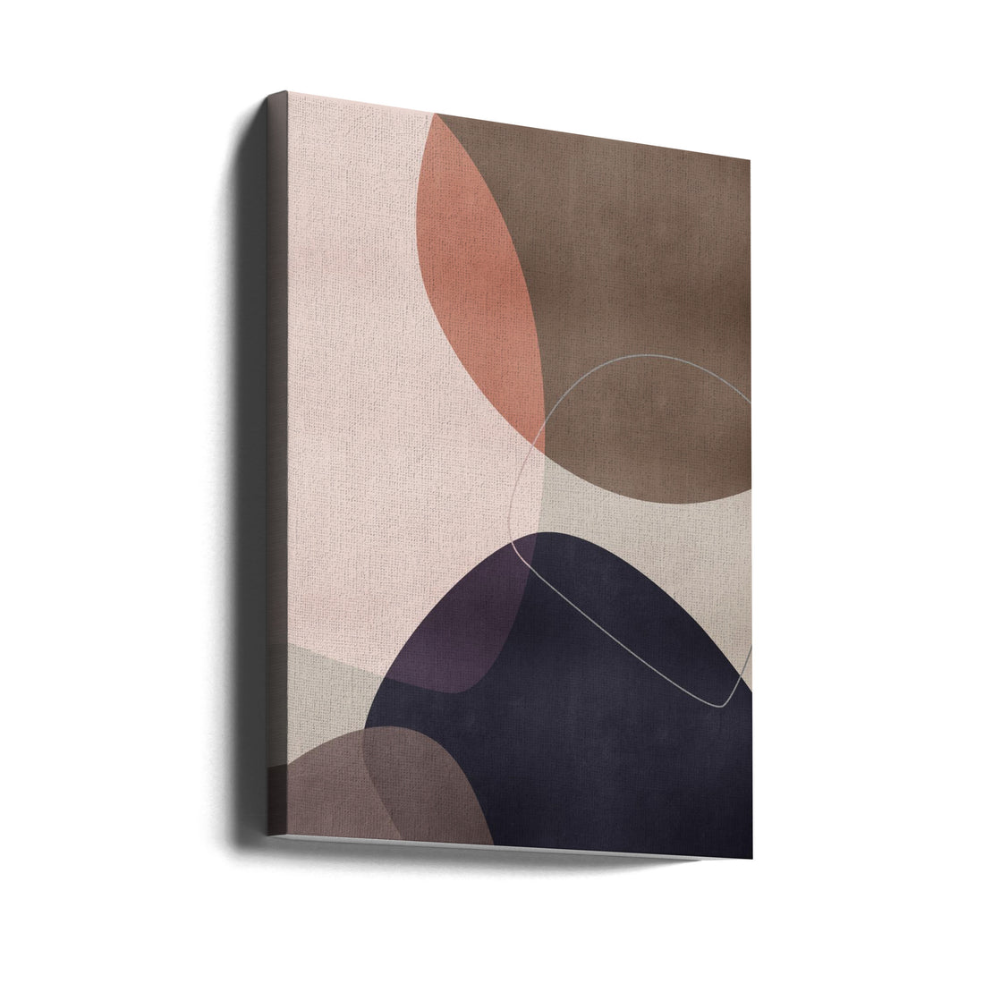 Abstract Geometry by Mareike Böhmer | Organic Geometric Pattern, Large Canvas Wall Art Print | Artsy Earth