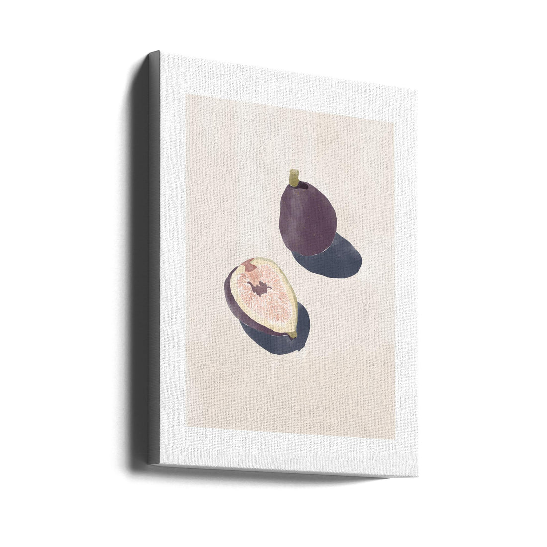 Fresh Figs Poster by Ivy Green Illustrations | Bright Food Illustration, Large Canvas Wall Art Print | Artsy Earth