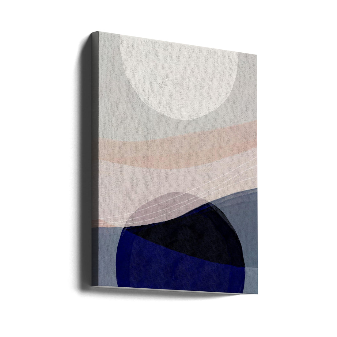 Abstract Pastel Lines by Mareike Böhmer | Abstract Painted Lines, Large Canvas Wall Art Print | Artsy Earth