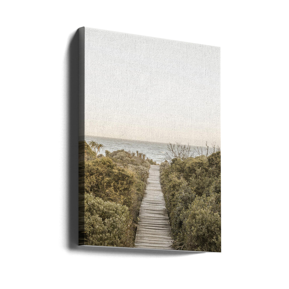 Boardwalk by Shot By Clint | Coastal Wooden Path, Large Canvas Wall Art Print | Artsy Earth