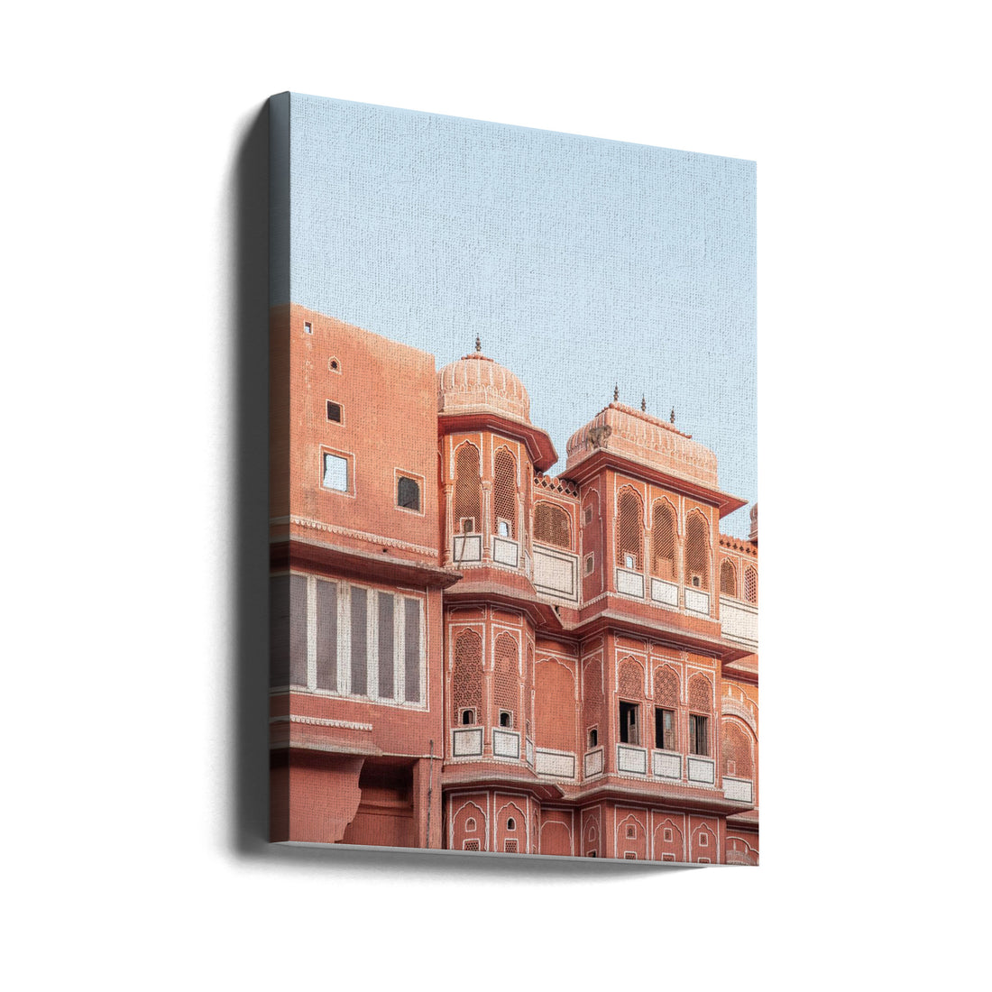 Pink Palace by Shot By Clint | Historical Palace Architecture, Large Canvas Wall Art Print | Artsy Earth