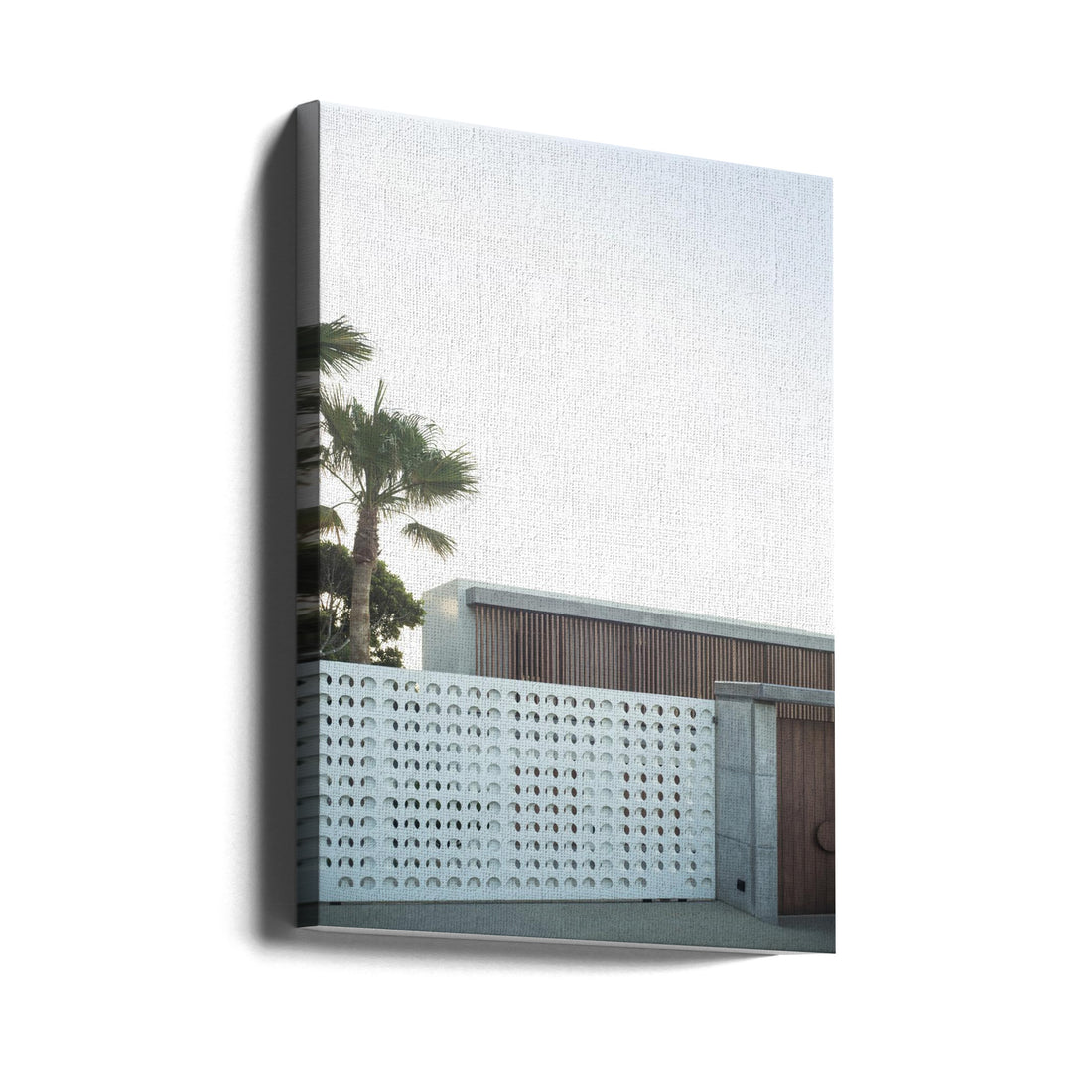 Palm Springs by Shot By Clint | Tropical Architecture Landscape, Large Canvas Wall Art Print | Artsy Earth