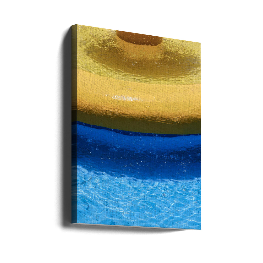 Blue Pool Abstract by Shot By Clint | Swimming Pool Water, Large Canvas Wall Art Print | Artsy Earth