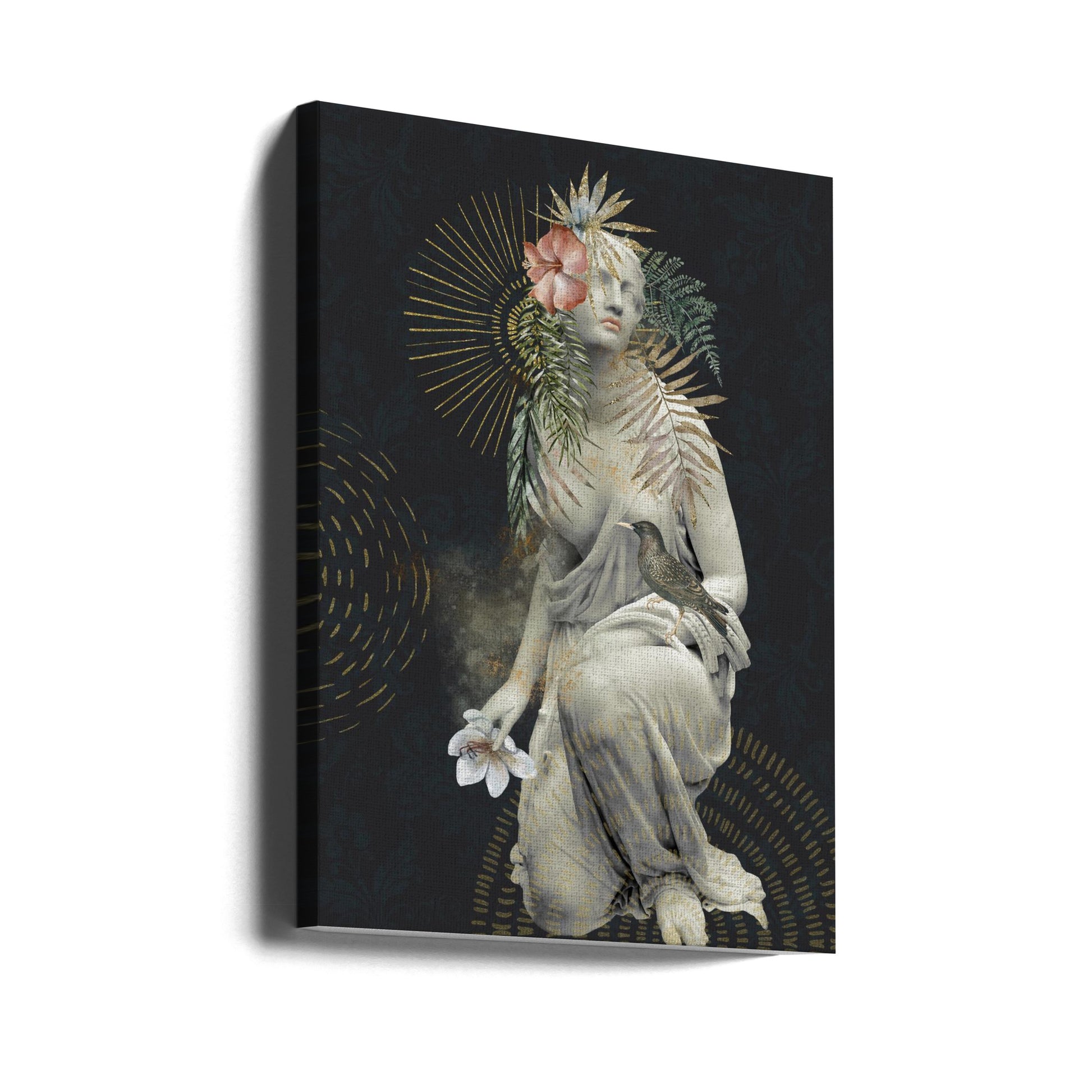 Tribute To the Delicate Strength of Women by Andrea Haase | Fantasy Sculpture Woman, Large Canvas Wall Art Print | Artsy Earth