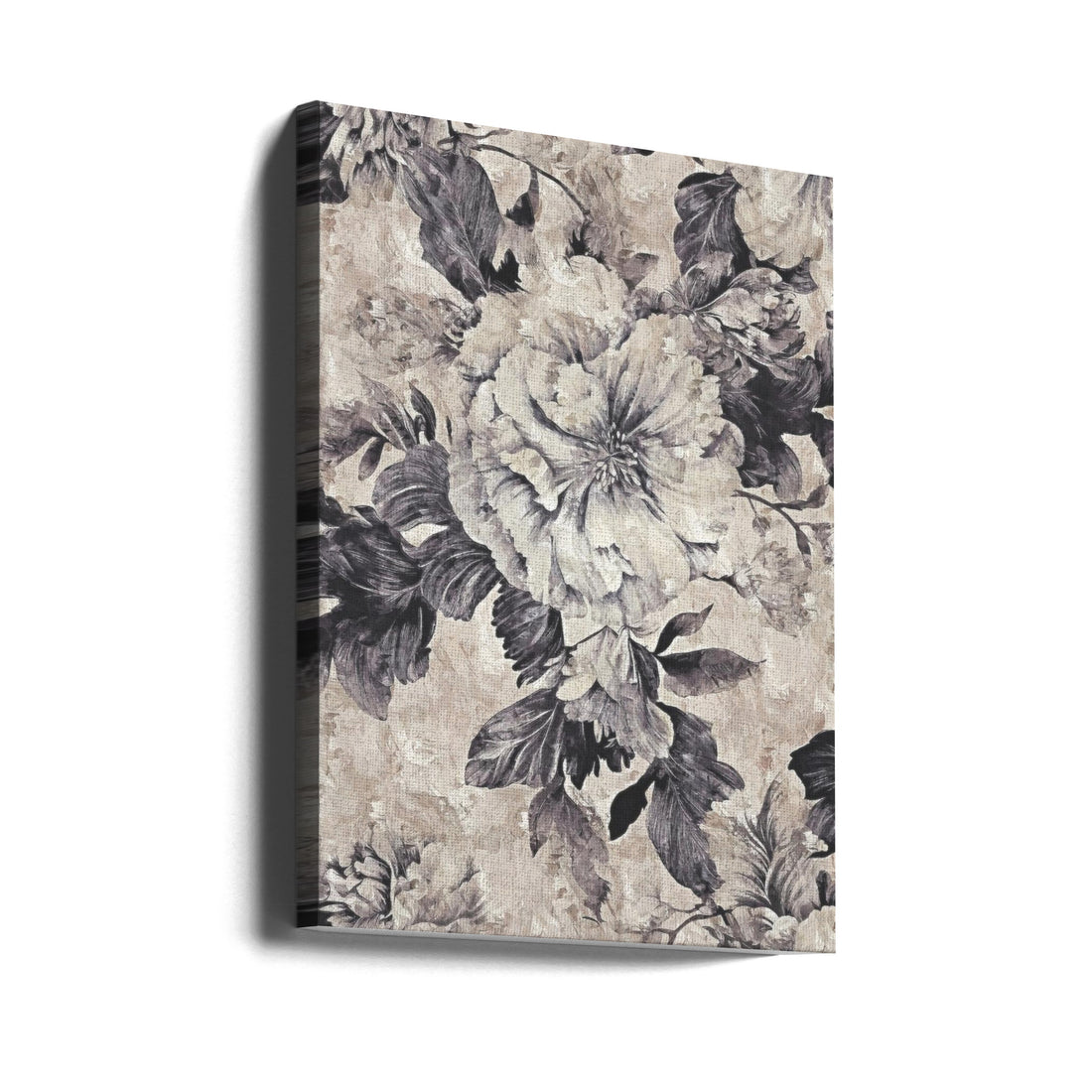 Floral Texture Art by Rafal Kulik | Botanical Pattern Abstract, Large Canvas Wall Art Print | Artsy Earth