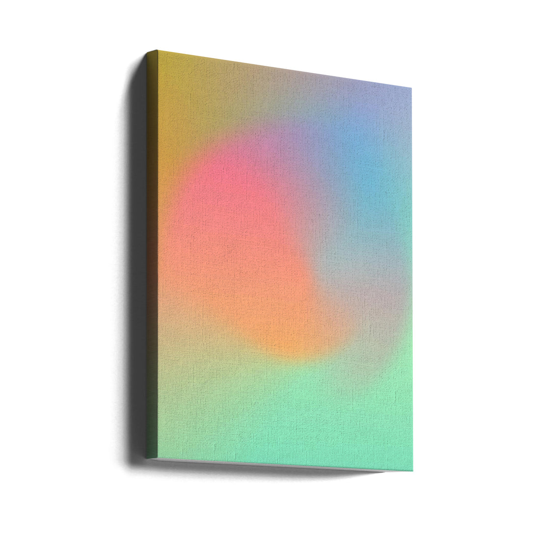 The Gradient by Pictufy | Abstract Geometric Glow, Large Canvas Wall Art Print | Artsy Earth