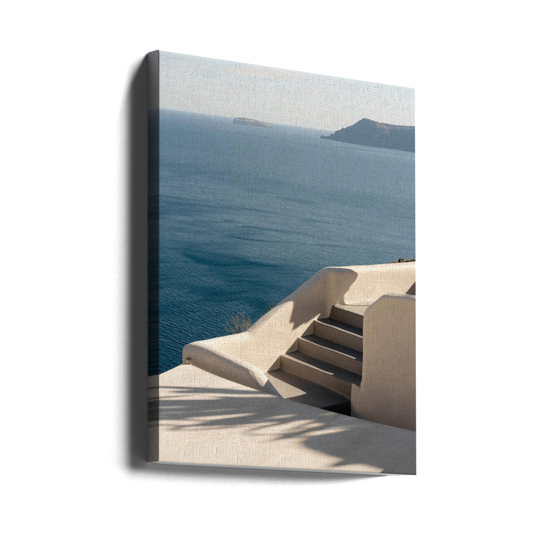 The Poetry Of Stairs by Minorstep | Minimal Greek Architecture, Large Canvas Wall Art Print | Artsy Earth