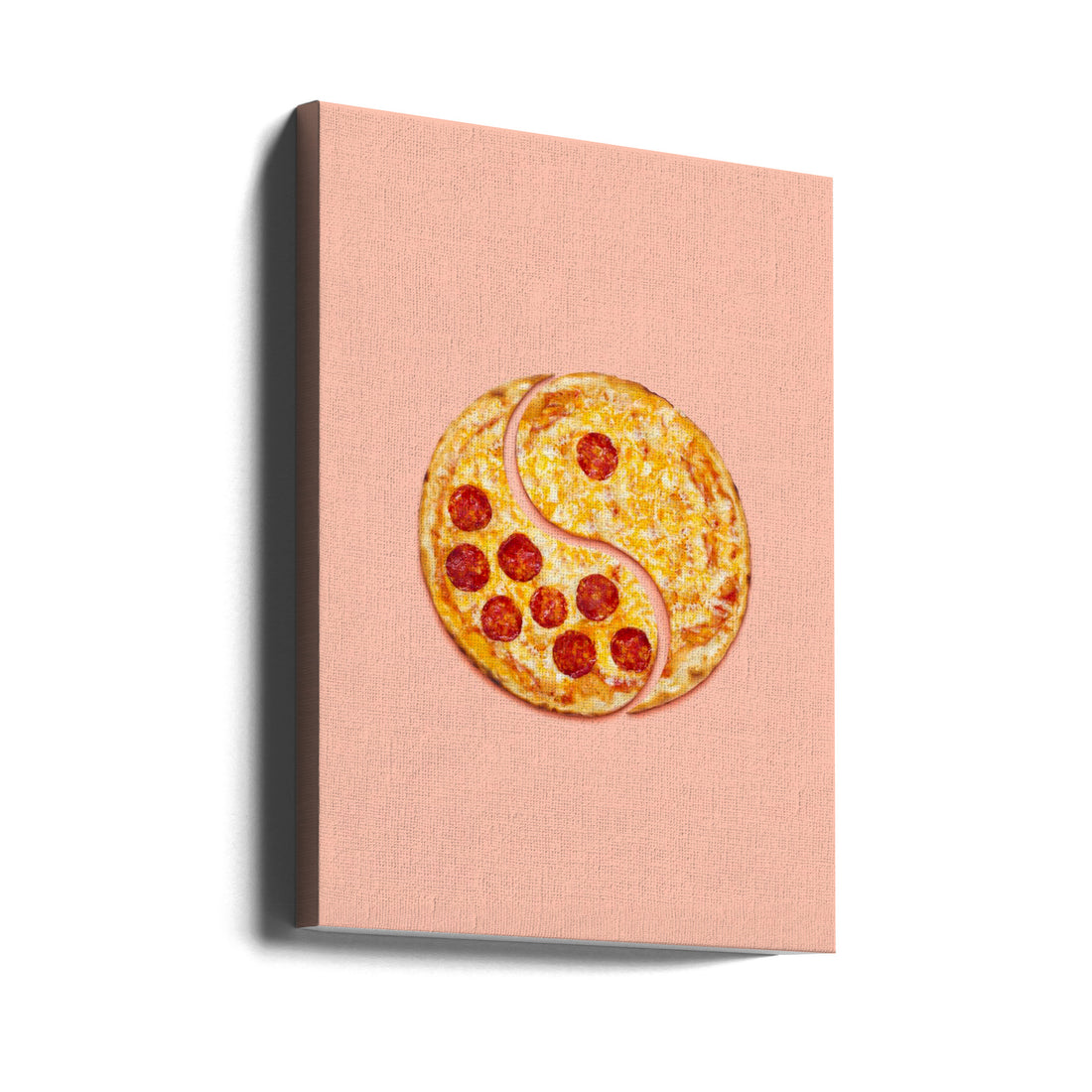 Pizza Balance by Artem Pozdniakov | Surreal Food Art, Large Canvas Wall Art Print | Artsy Earth