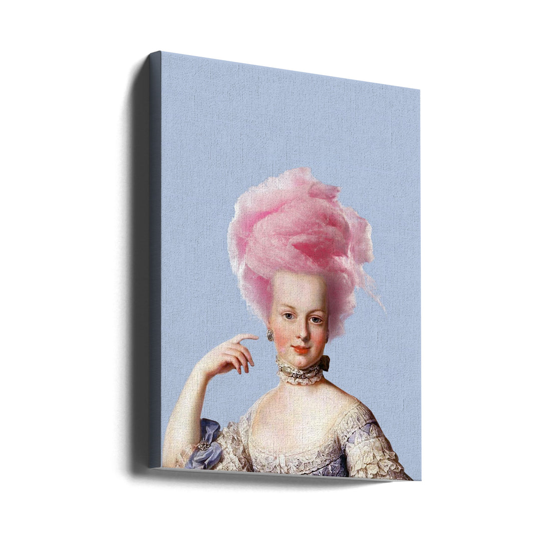 Marie Candy by Artem Pozdniakov | Surreal Royal Portrait, Large Canvas Wall Art Print | Artsy Earth