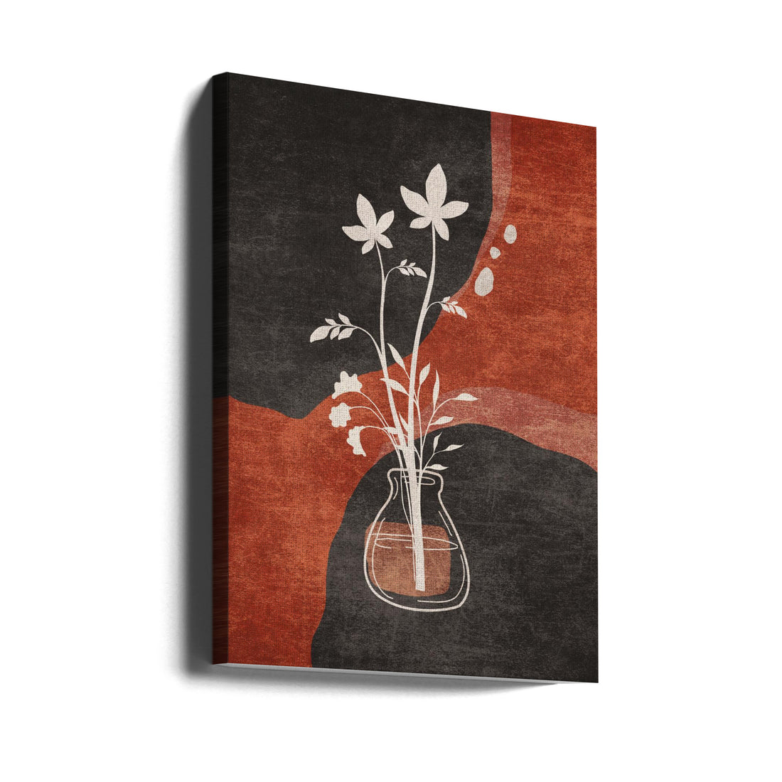 Abstract Flora Form by Emel Tunaboylu | Abstract Botanical Shapes, Large Canvas Wall Art Print | Artsy Earth