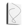 Abstract Lines Art by Oju Design | Monochrome Line Drawing, Large Canvas Wall Art Print | Artsy Earth