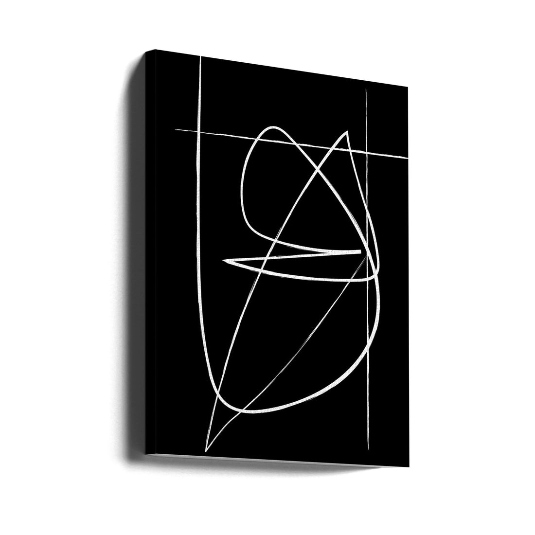 BW Lines by Oju Design | Line Art Inspiration, Large Canvas Wall Art Print | Artsy Earth