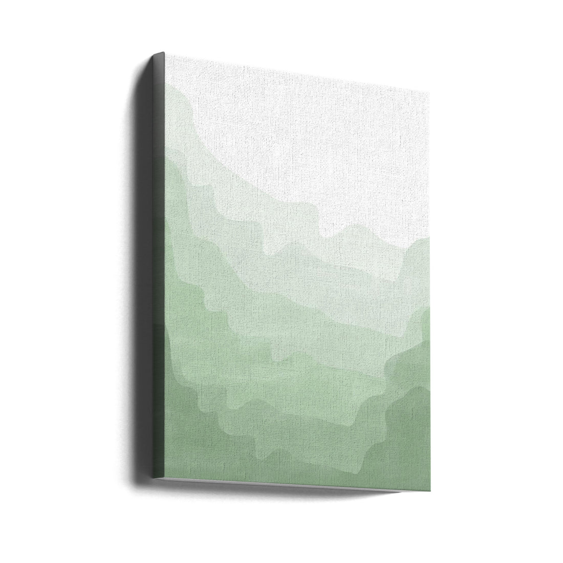 Geometric Green Art by Elena Ristova | Abstract Geometric Pattern, Large Canvas Wall Art Print | Artsy Earth