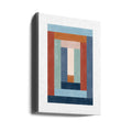 Geometric Cube Pattern by Elena Ristova | Abstract Geometric Shapes, Large Canvas Wall Art Print | Artsy Earth