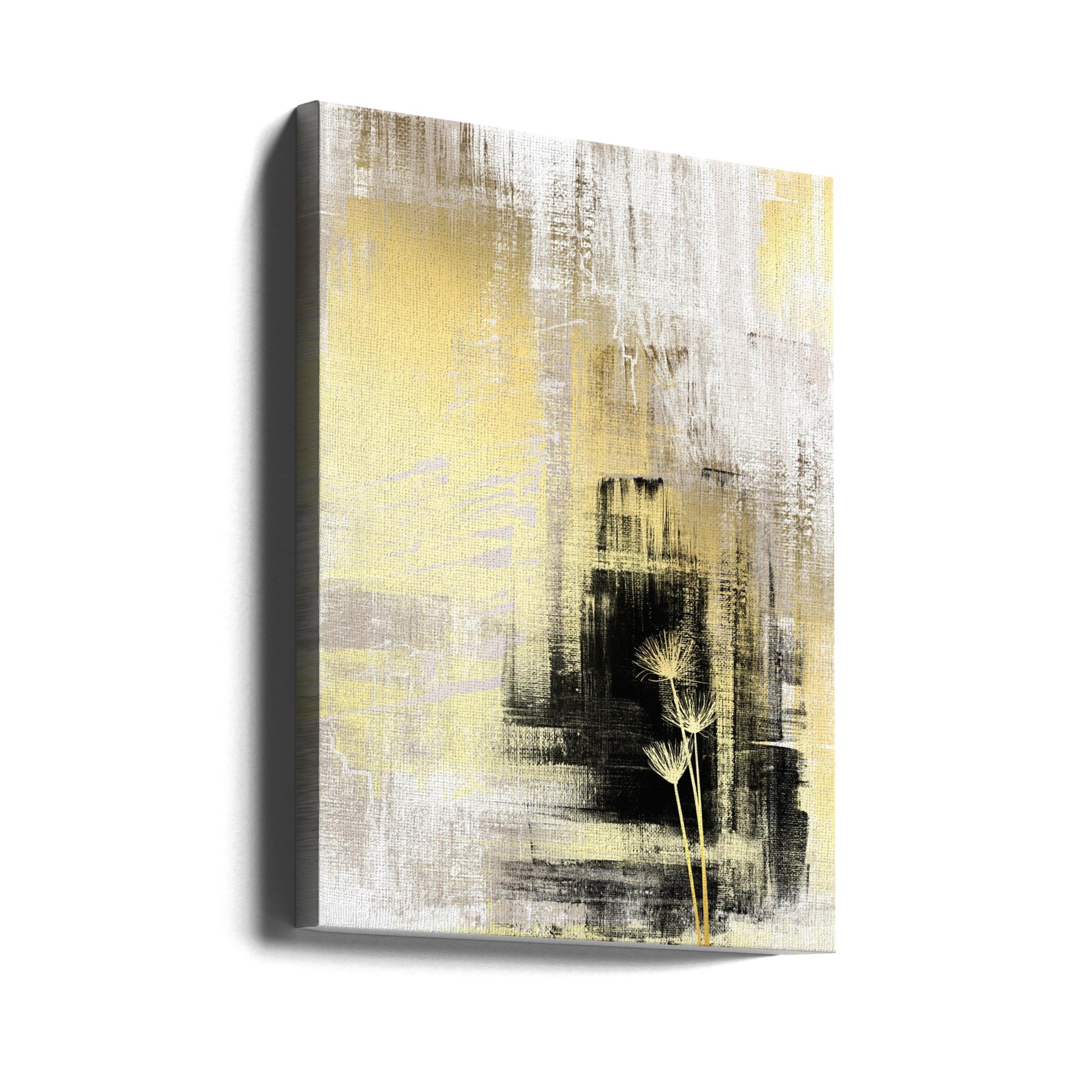 Royal Gold Abstract by Sally Ann Moss | Golden Abstract Painting, Large Canvas Wall Art Print | Artsy Earth