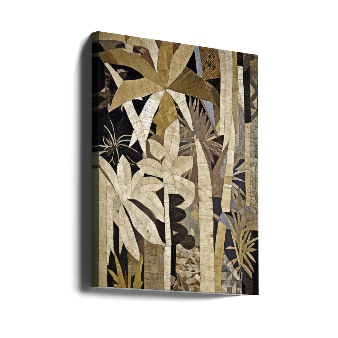 Bamboo Jungle by Treechild | Tropical Forest Nature, Large Canvas Wall Art Print | Artsy Earth