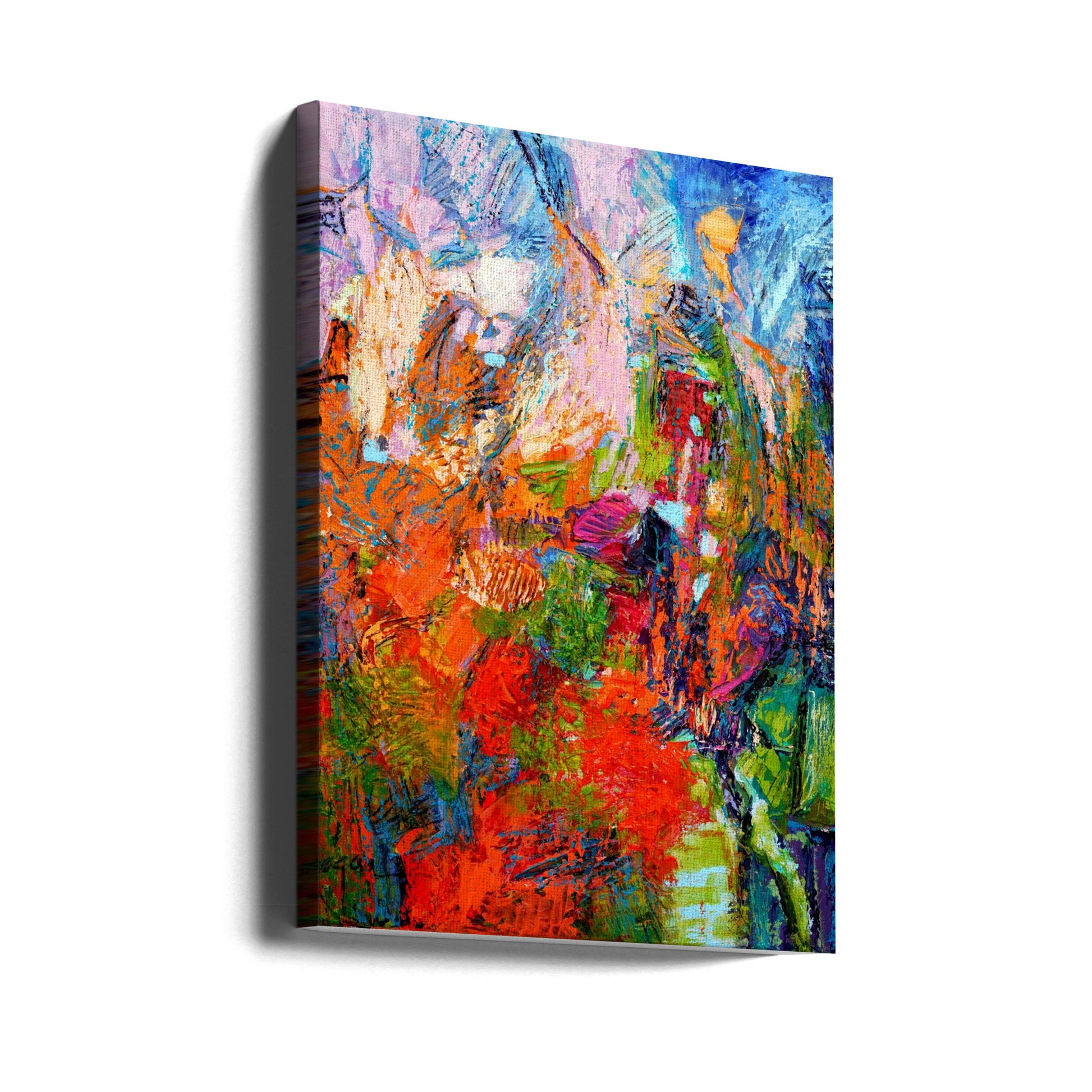 Sacred Garden by Dorothy Fagan | Abstract Vibrant Painting, Large Canvas Wall Art Print | Artsy Earth