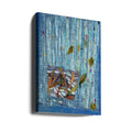 Resting On A Winter Pond by Dorothy Fagan | Abstract Blue Painting, Large Canvas Wall Art Print | Artsy Earth