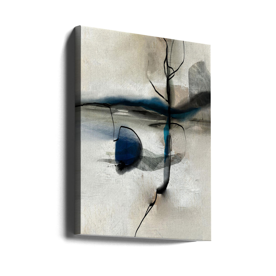 Delusion Abstract by Roberto Moro | Modern Abstract Lines, Large Canvas Wall Art Print | Artsy Earth