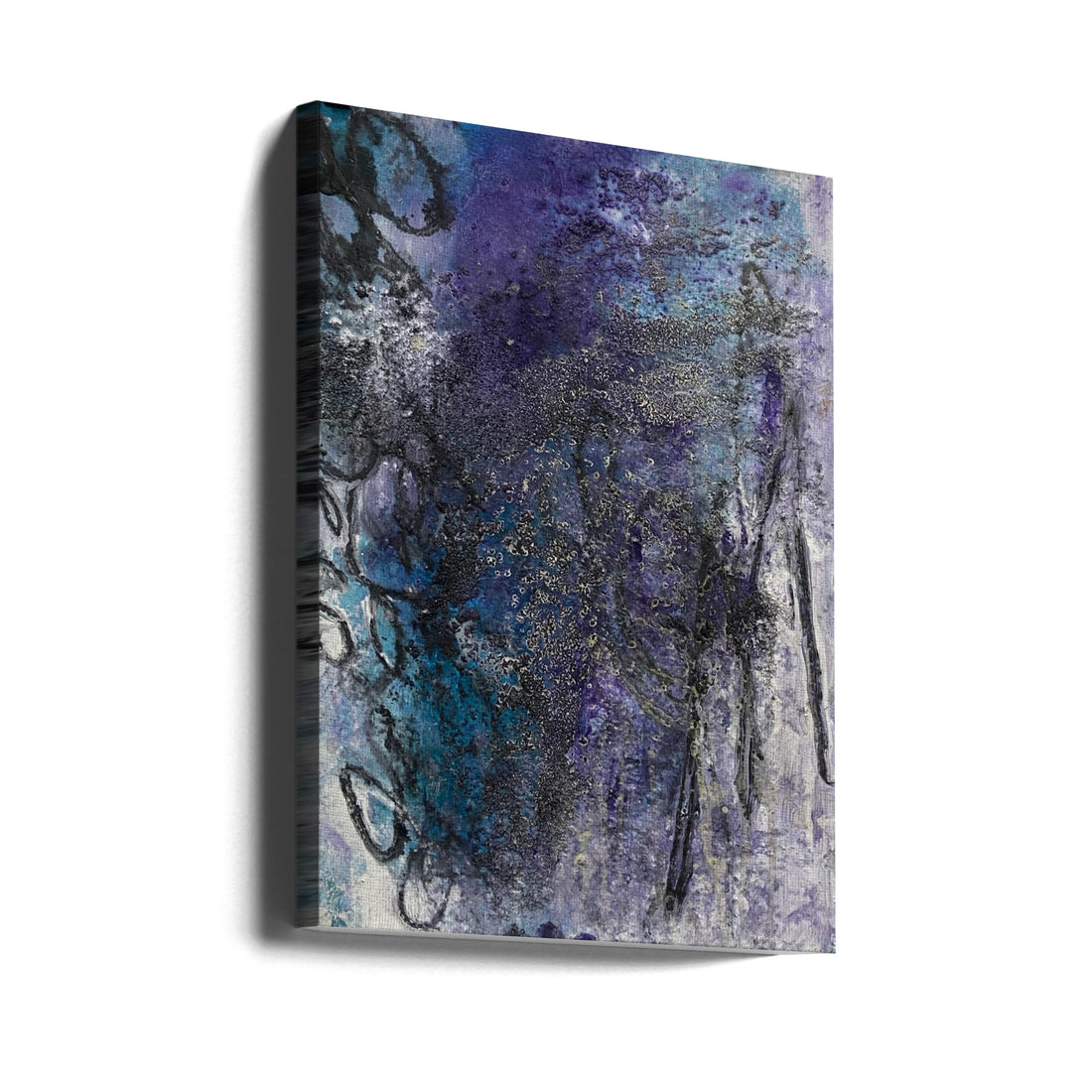 Abstract Paint FX by Deb Chaney | Textured Brush Strokes, Large Canvas Wall Art Print | Artsy Earth