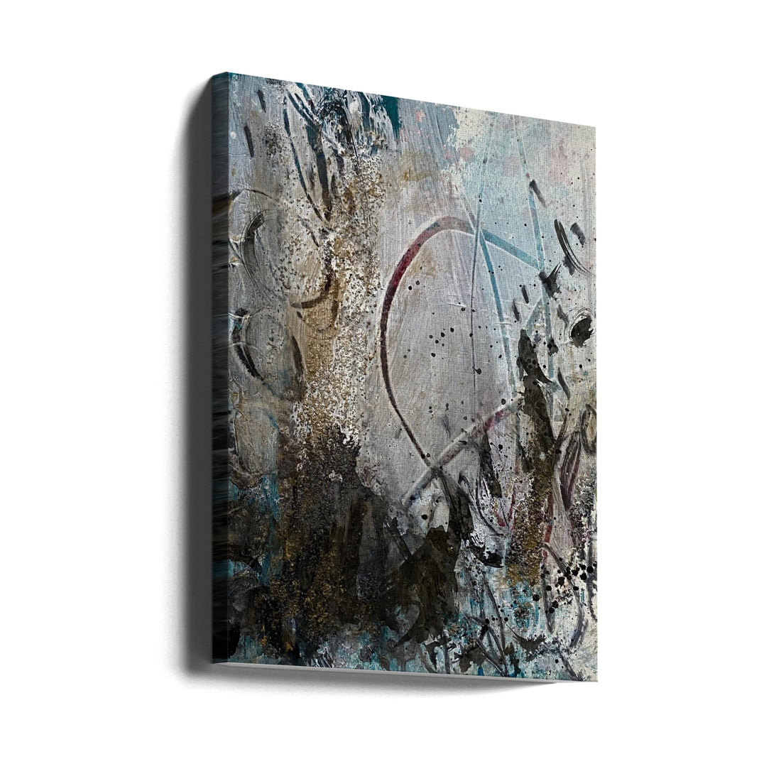 Abstract Texture Art by Deb Chaney | Painted Abstract Surface, Large Canvas Wall Art Print | Artsy Earth