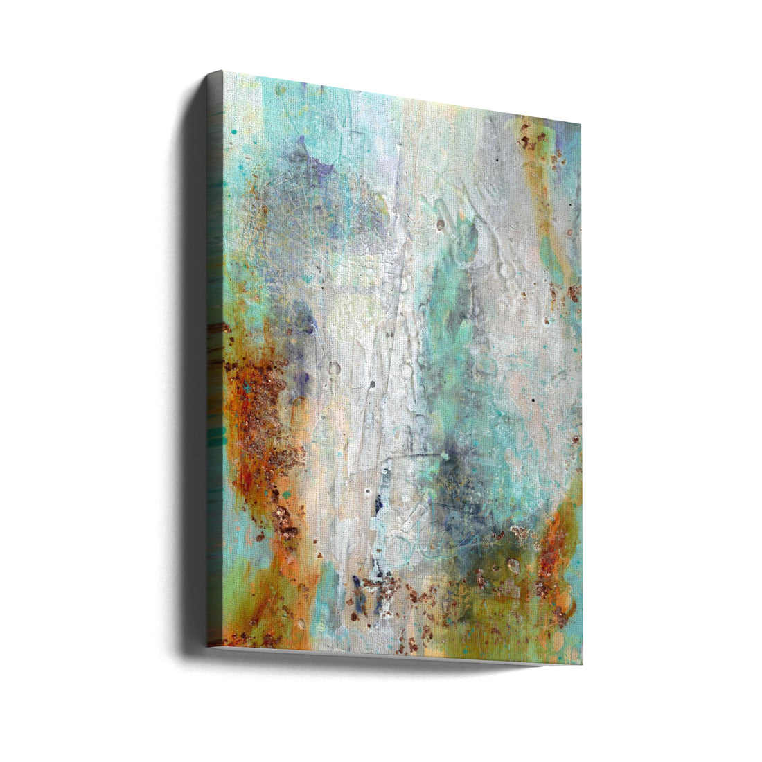 Self Authenticity by Deb Chaney | Abstract Painted Texture, Large Canvas Wall Art Print | Artsy Earth