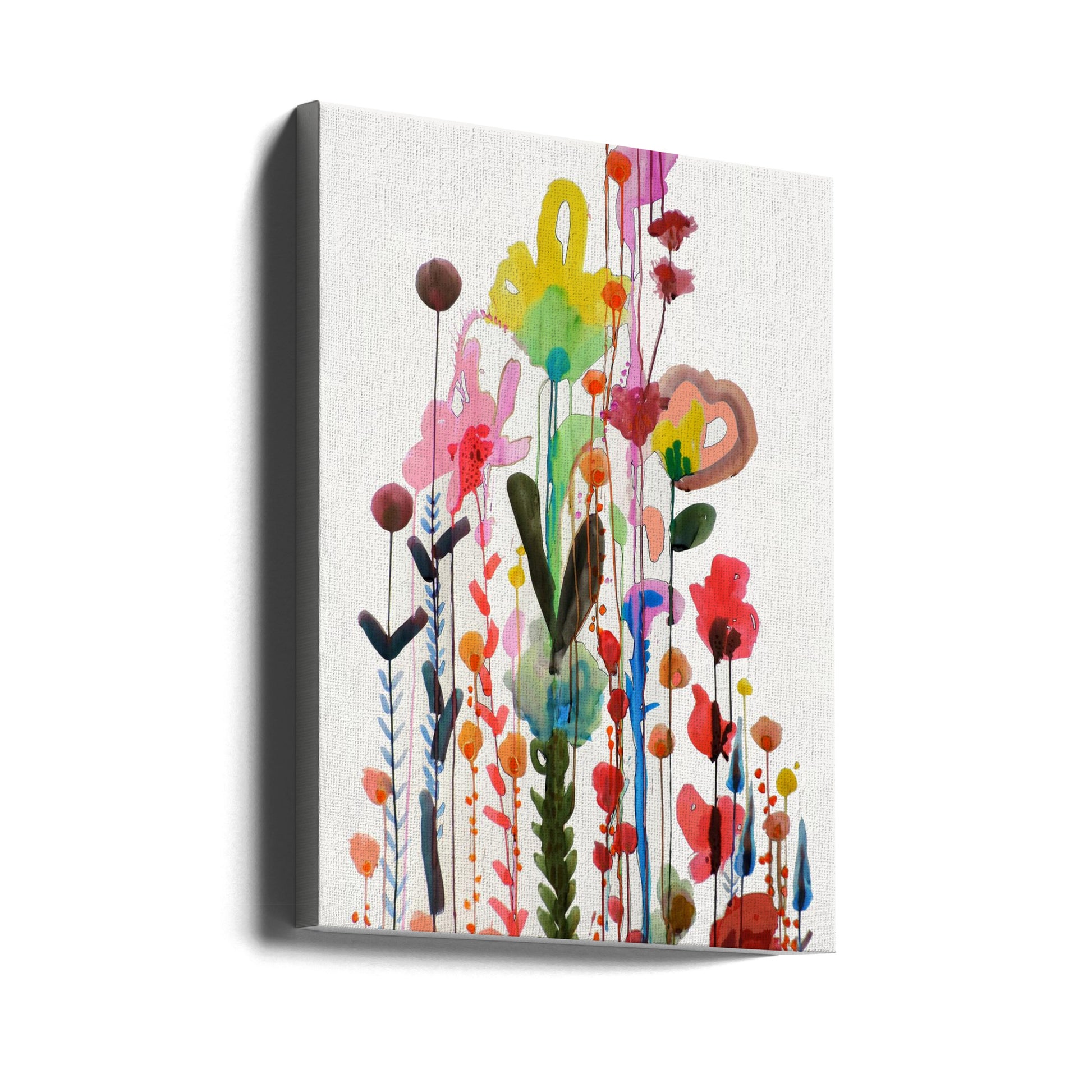 Viva La Vida by Sylvie Demers | Colorful Abstract Painting, Large Canvas Wall Art Print | Artsy Earth