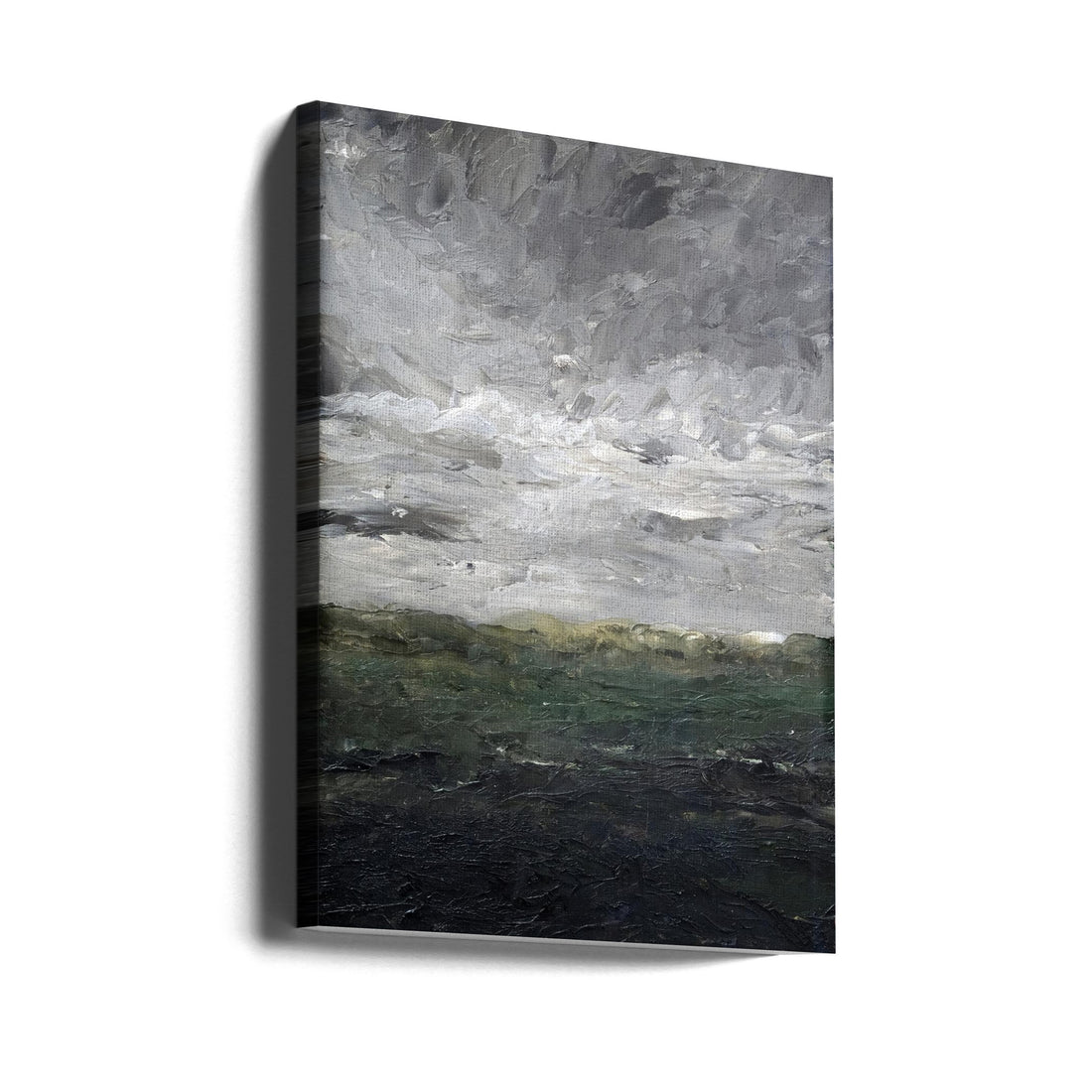 Landscape Study Heath by August Strindberg | Abstract Landscape Painting, Large Canvas Wall Art Print | Artsy Earth