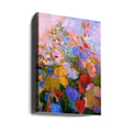 Floral Abstract by Dorothy Fagan | Textured Flower Painting, Large Canvas Wall Art Print | Artsy Earth