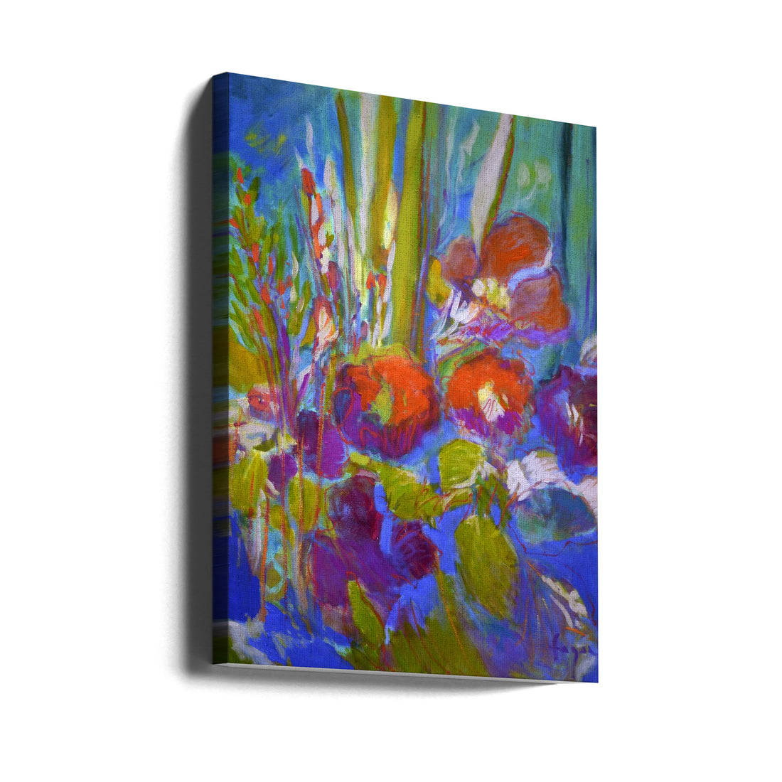 Something's Blooming by Dorothy Fagan | Abstract Floral Texture, Large Canvas Wall Art Print | Artsy Earth