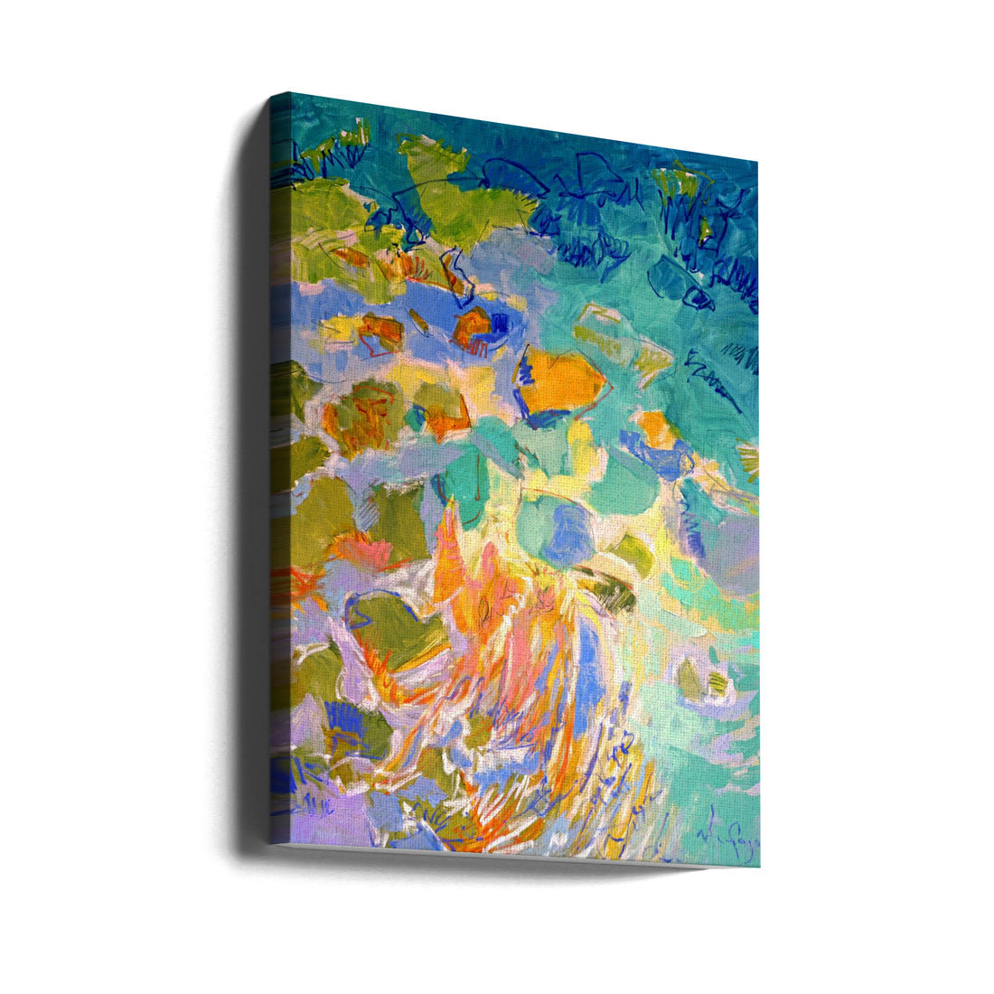 Lift Me Fly Me by Dorothy Fagan | Abstract Colorful Painting, Large Canvas Wall Art Print | Artsy Earth