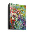 Abstract Floral by Dorothy Fagan | Textured Flower Painting, Large Canvas Wall Art Print | Artsy Earth