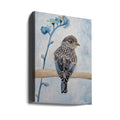 Perked and Perched by Angeles M. Pomata | Abstract Bird Painting, Large Canvas Wall Art Print | Artsy Earth