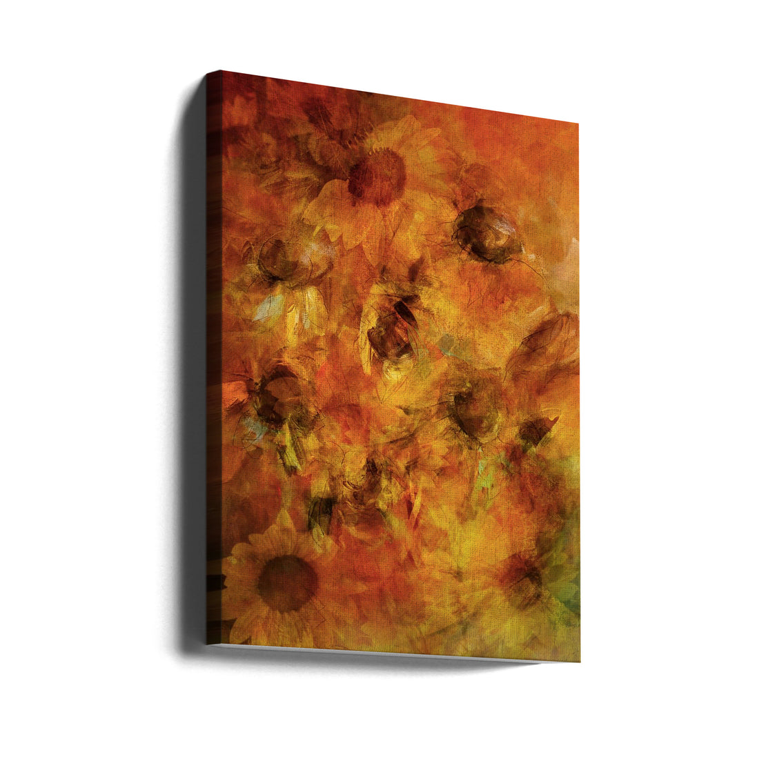 Sunflowers by Ellen Van Deelen | Floral Botanical Art, Large Canvas Wall Art Print | Artsy Earth