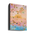 Cities of Dusk by Camille Contini | Abstract Painted Texture, Large Canvas Wall Art Print | Artsy Earth