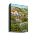 First Spring In Cariatiz by Angeles M. Pomata | Rural Countryside Landscape, Large Canvas Wall Art Print | Artsy Earth