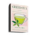 Green Tea by Nazma Khokhar | Asian Tea Inspiration, Large Canvas Wall Art Print | Artsy Earth