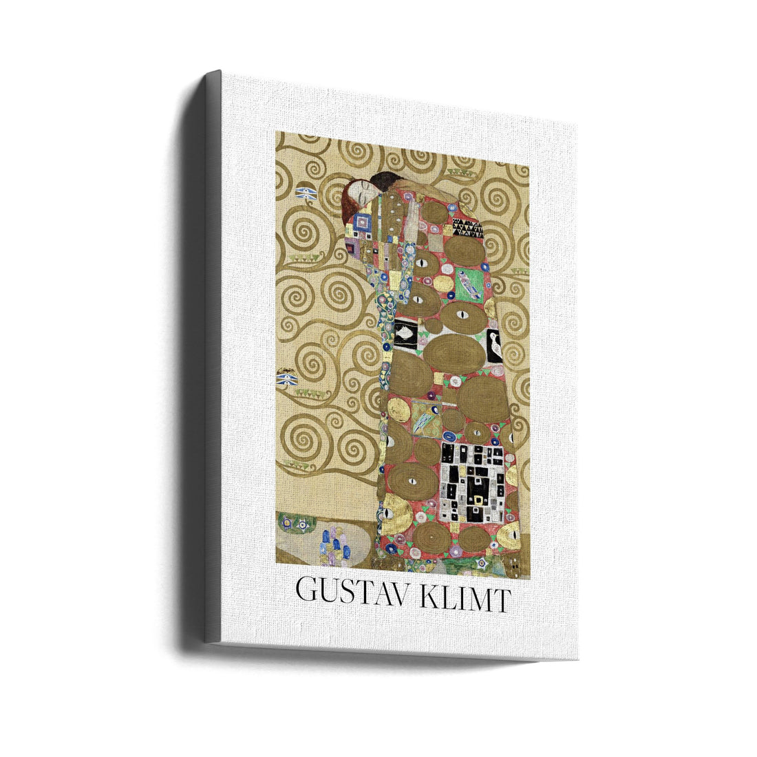 Klimt Fulfillment Art by Gustav Klimt | Gustav Klimt Classic Art, Large Canvas Wall Art Print | Artsy Earth