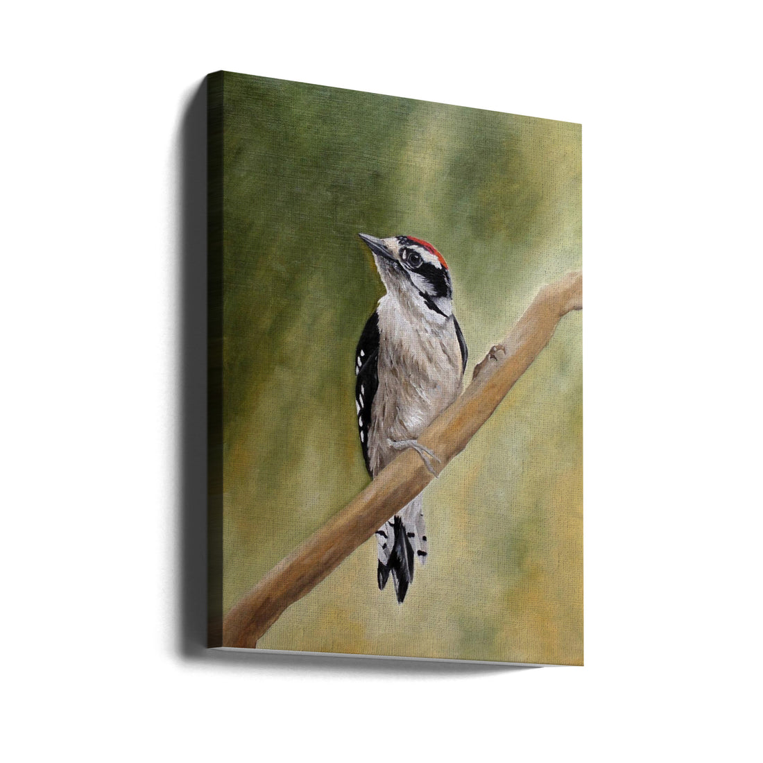 That Familiar Song by Angeles M. Pomata | Wildlife Bird Illustration, Large Canvas Wall Art Print | Artsy Earth