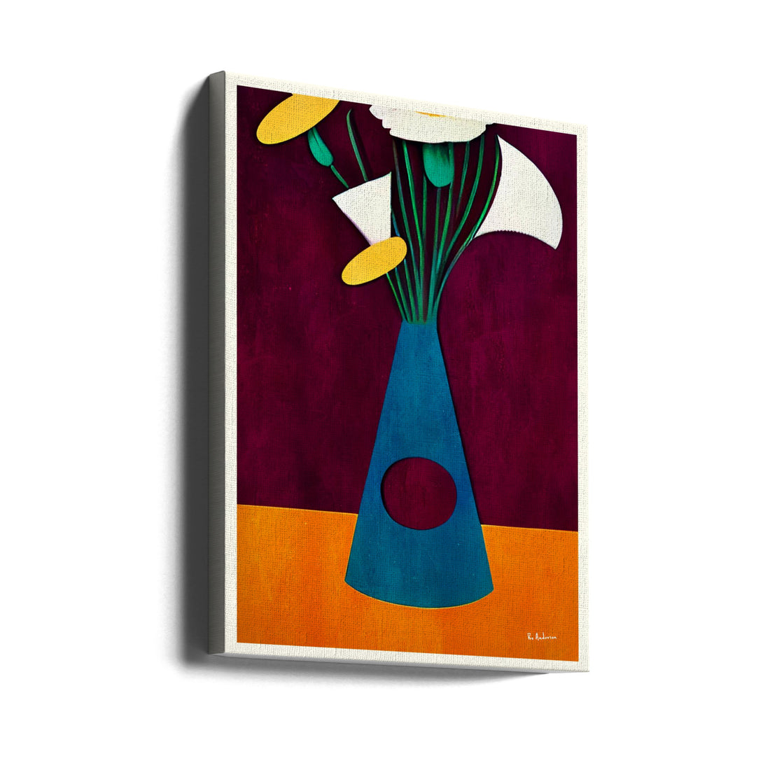 Bouquet No.41 by Bo Anderson | Floral Still Life, Large Canvas Wall Art Print | Artsy Earth