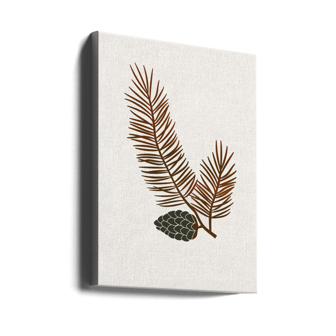 Pine Tree Nature by Kubistika | Pine Tree Botanical, Large Canvas Wall Art Print | Artsy Earth