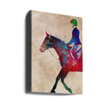 Horse Riding Sport Art by Justyna Jaszke | Equestrian Digital Art, Large Canvas Wall Art Print | Artsy Earth