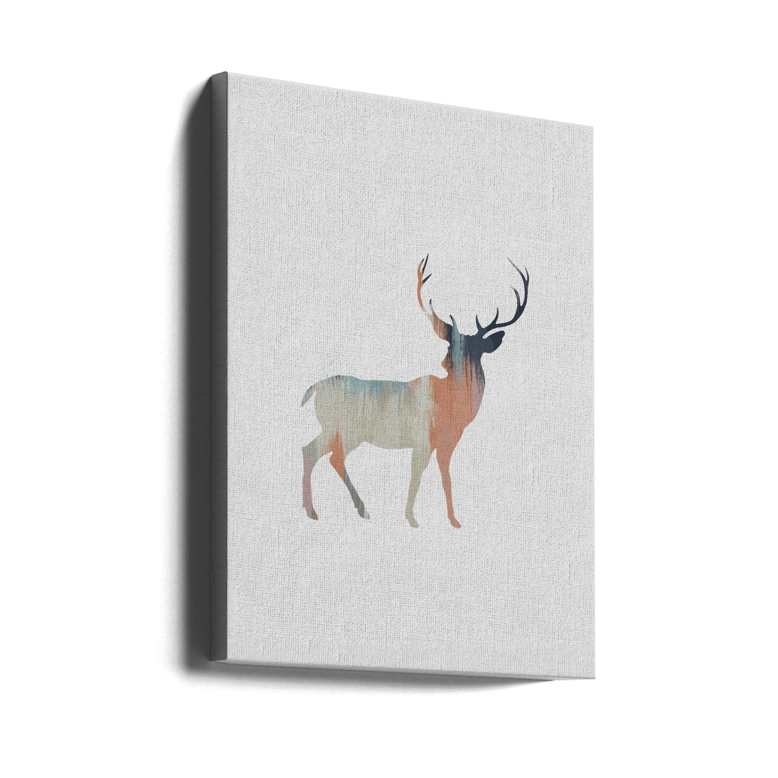 Pastel Deer by Orara Studio | Woodland Animal Art, Large Canvas Wall Art Print | Artsy Earth