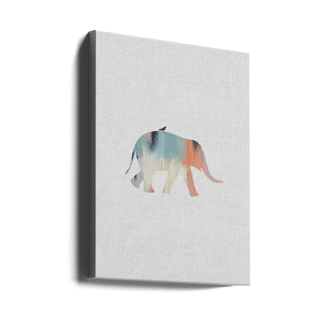 Pastel Elephant by Orara Studio | Nursery Animal Painting, Large Canvas Wall Art Print | Artsy Earth