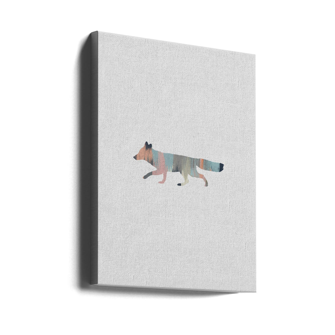 Pastel Fox by Orara Studio | Woodland Animal Art, Large Canvas Wall Art Print | Artsy Earth