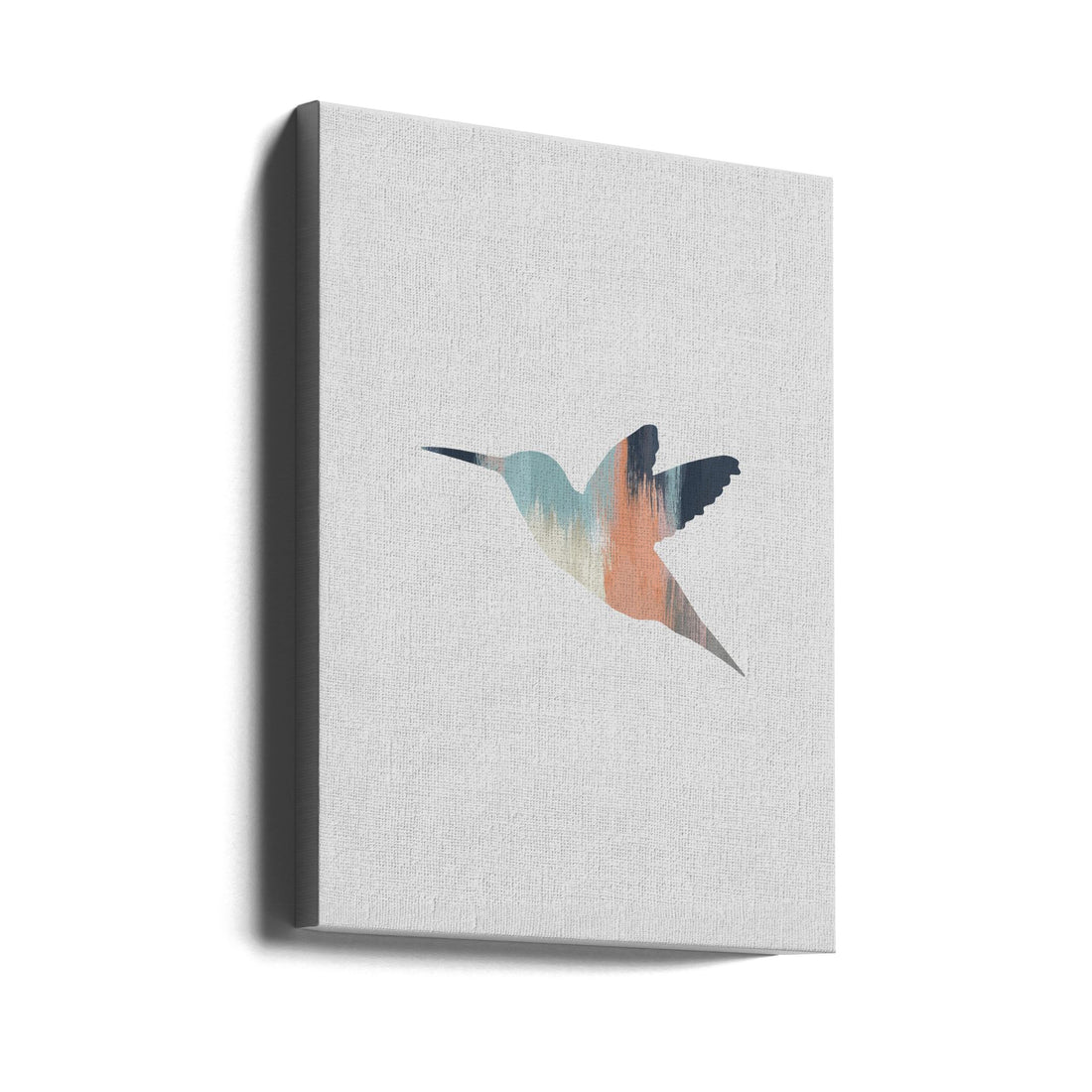 Pastel Hummingbird I by Orara Studio | Abstract Bird Painting, Large Canvas Wall Art Print | Artsy Earth