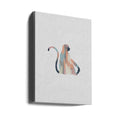 Pastel Monkey by Orara Studio | Minimalist Animal Painting, Large Canvas Wall Art Print | Artsy Earth